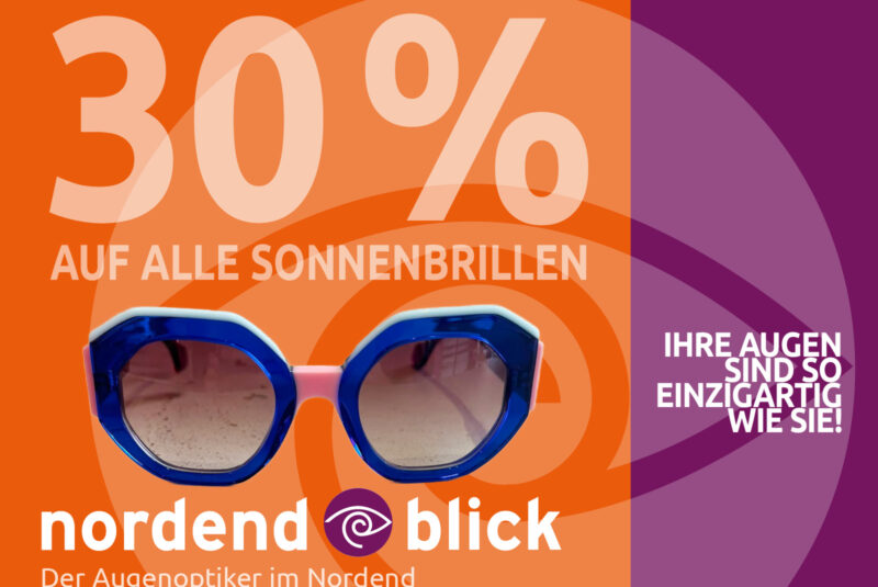 30% Auf Alle Sonnenbrillen